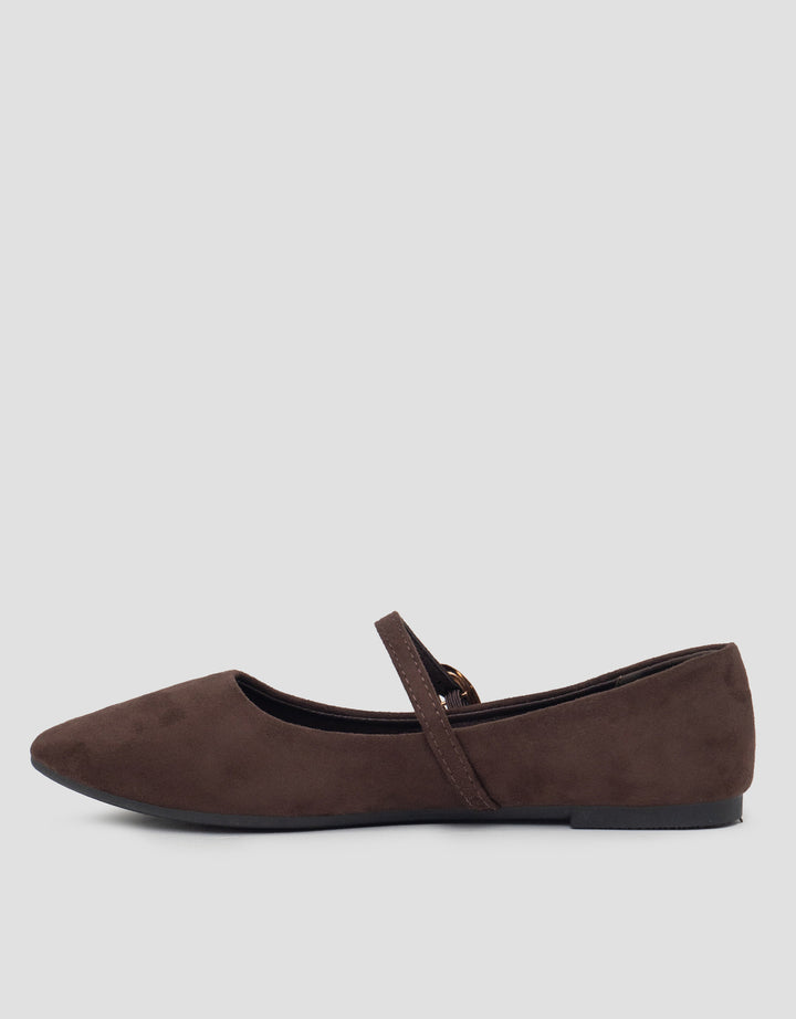 SAINT YVES BALLERINA SEPATU FLAT YQH18 WANITA