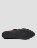 SAINT YVES BALLERINA SEPATU FLAT YQH18 WANITA