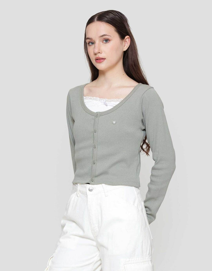 Nevada Rib Double Layered Kaos Wanita