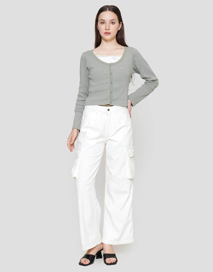 Nevada Rib Double Layered Kaos Wanita