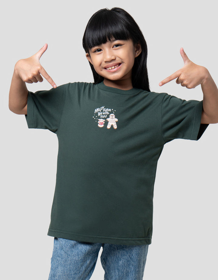 Suko Graphic Kerah Bulat Kaos Anak Perempuan