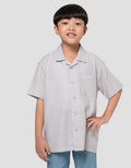 Suko Resort Lengan Pendek Kemeja Anak Laki-laki