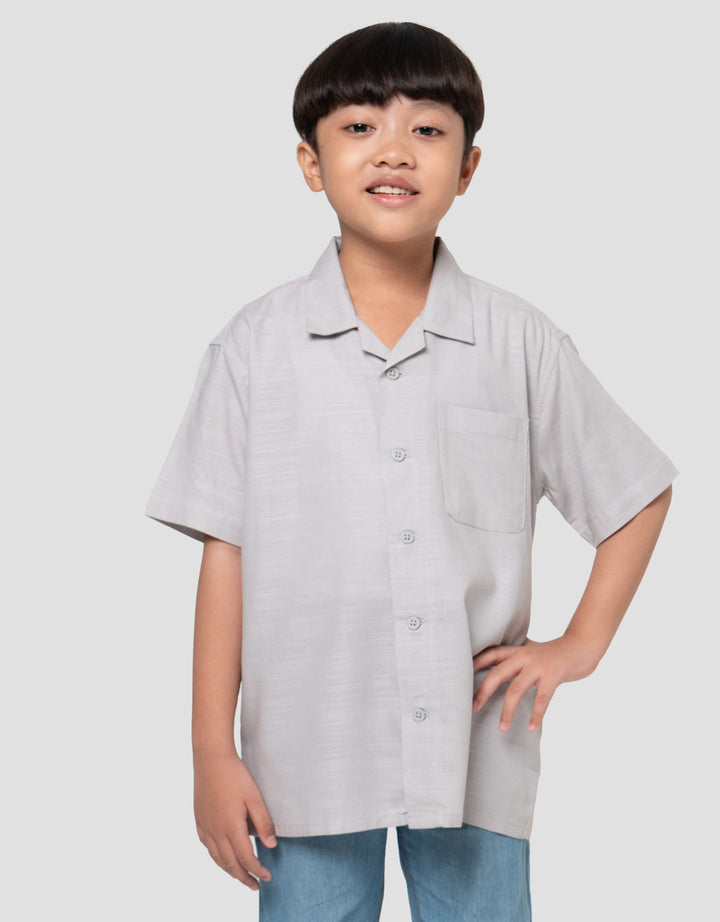 Suko Resort Lengan Pendek Kemeja Anak Laki-laki