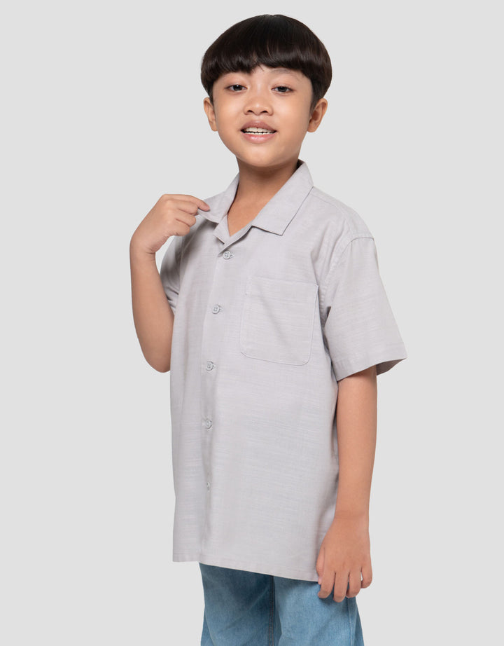 Suko Resort Lengan Pendek Kemeja Anak Laki-laki