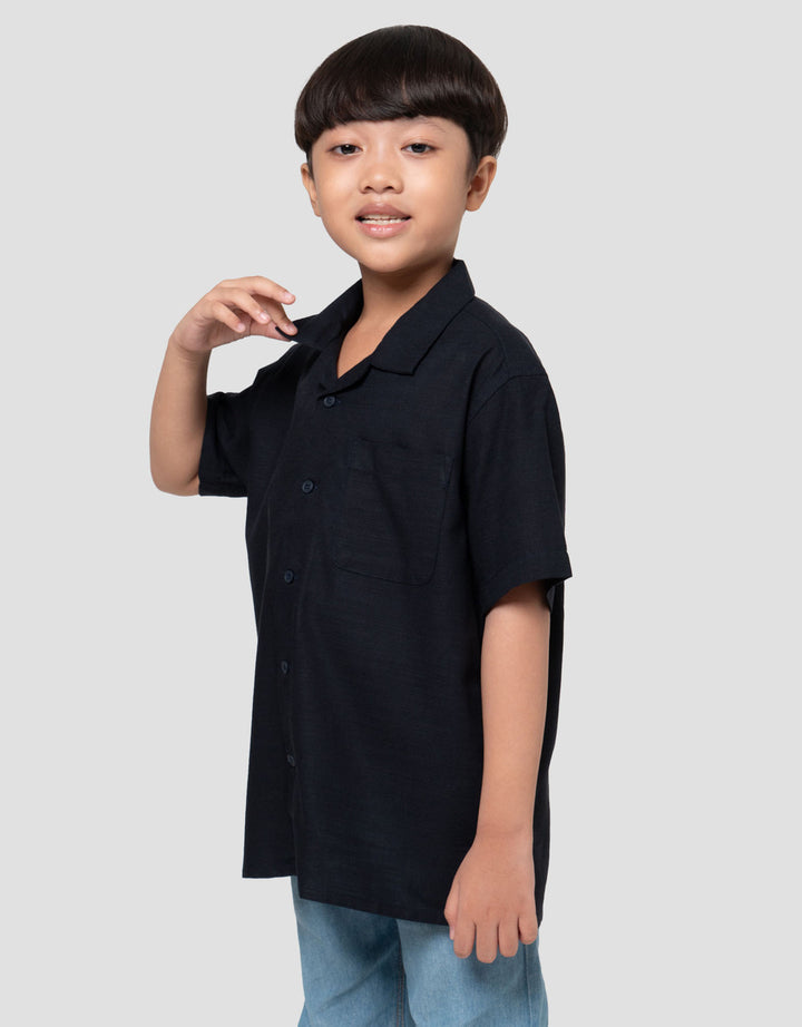 Suko Resort Lengan Pendek Kemeja Anak Laki-laki