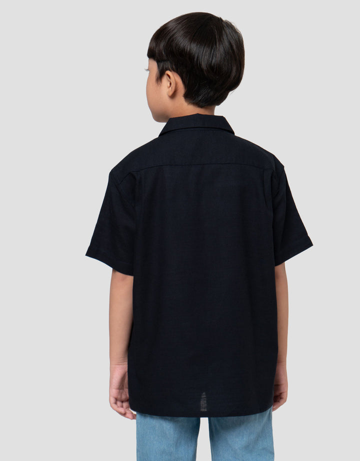 Suko Resort Lengan Pendek Kemeja Anak Laki-laki