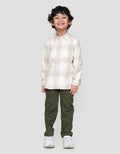 SUKO LENGAN PANJANG KEMEJA FLANNEL ANAK LAKI-LAKI