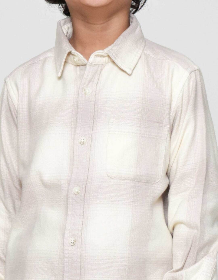 Suko Lengan Panjang Kemeja Flannel Anak Laki-laki