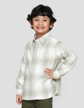 Suko Lengan Panjang Kemeja Flannel Anak Laki-laki