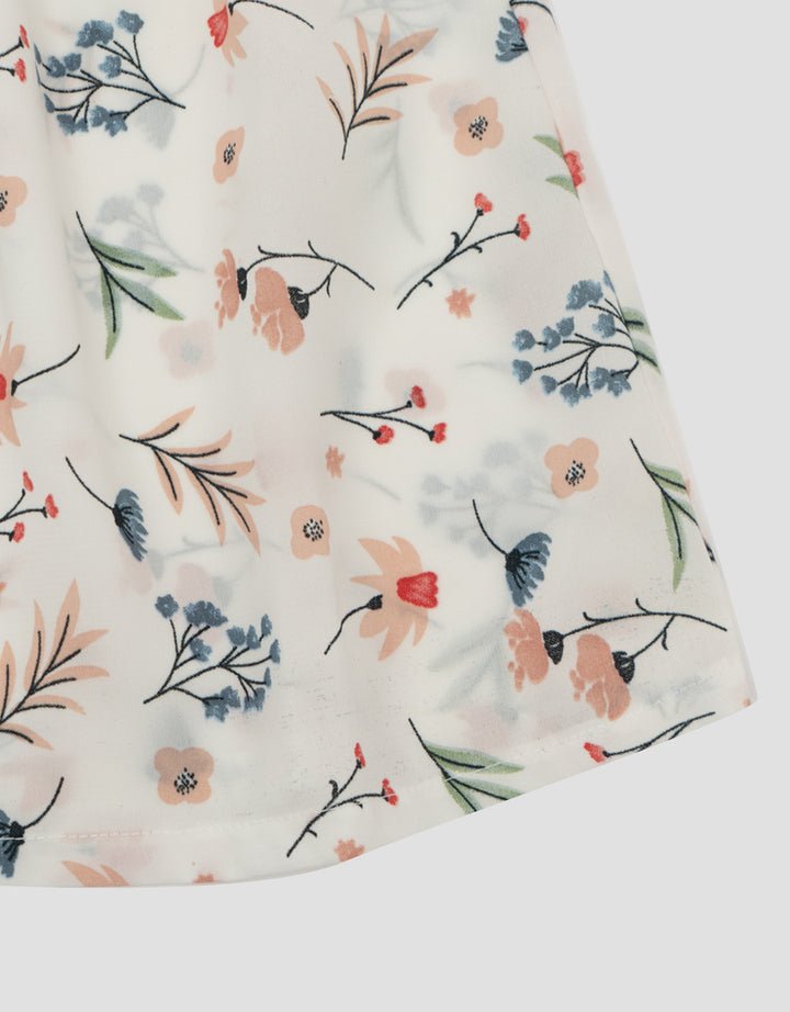 MxM Nevada Motif Floral Midi Dress Anak Perempuan