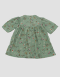 MxM Nevada Motif Floral Midi Dress Lengan Pendek Anak Perempuan