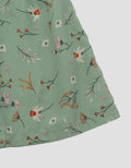 MxM Nevada Motif Floral Midi Dress Lengan Pendek Anak Perempuan