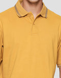 Nevada Jersey Solid With Woven Label Polo Pria