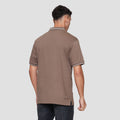 Nevada Jersey Solid With Woven Label Polo Pria