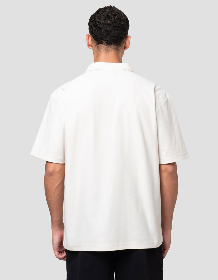 Nevada Texture Reg Fit Reg Collar Kaos Polo Pria