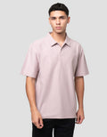 Nevada Texture Reg Fit Reg Collar Kaos Polo Pria