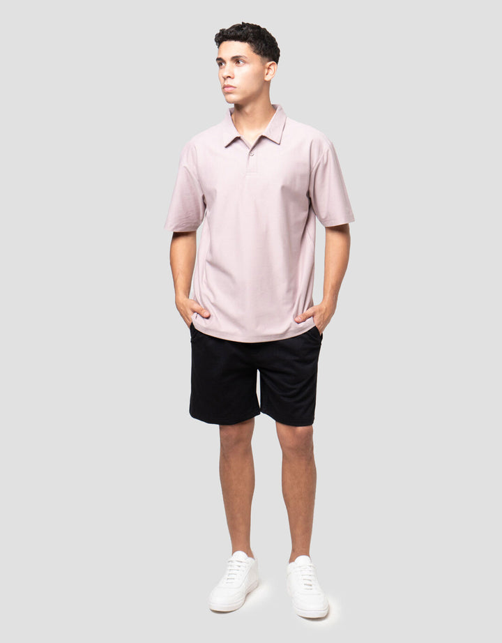 Nevada Texture Reg Fit Reg Collar Kaos Polo Pria