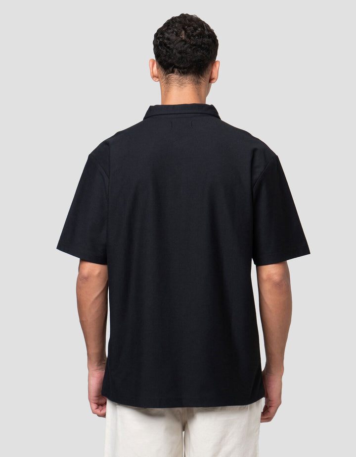 Nevada Texture Reg Fit Reg Collar Kaos Polo Pria