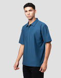 Nevada Texture Reg Fit Reg Collar Kaos Polo Pria