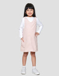 Little M 2 Pcs Corduroy Dress Anak Perempuan