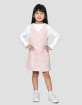 Little M 2 Pcs Corduroy Dress Anak Perempuan