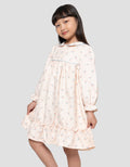 Little M Cherry Midi Dress Anak Perempuan