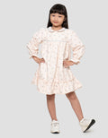 Little M Cherry Midi Dress Anak Perempuan