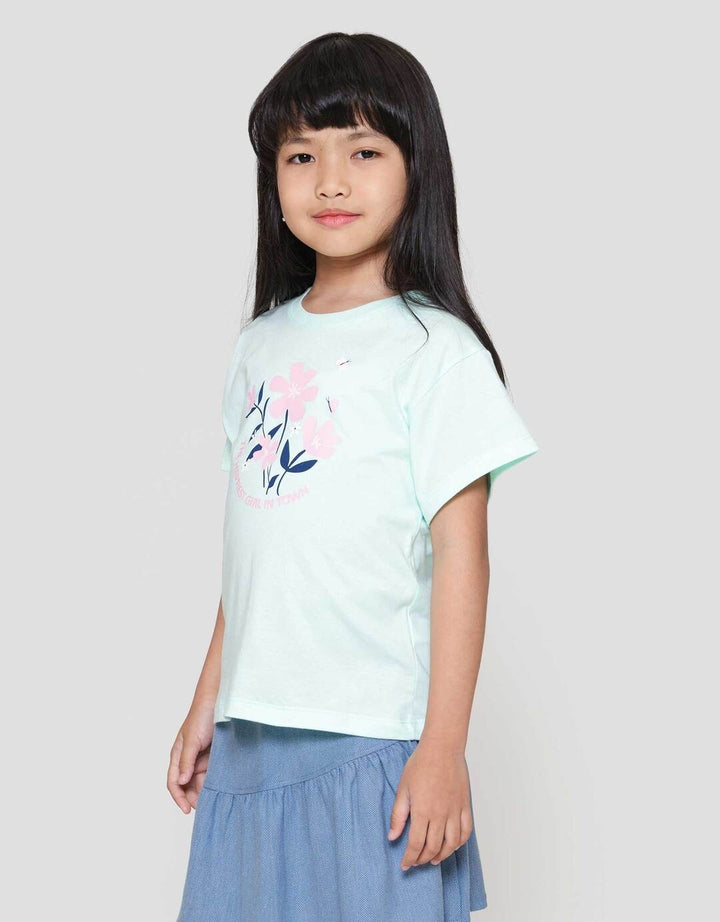 Little M Flower Kaos Anak Perempuan