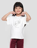 Little M Pita Glitter Kaos Anak Perempuan