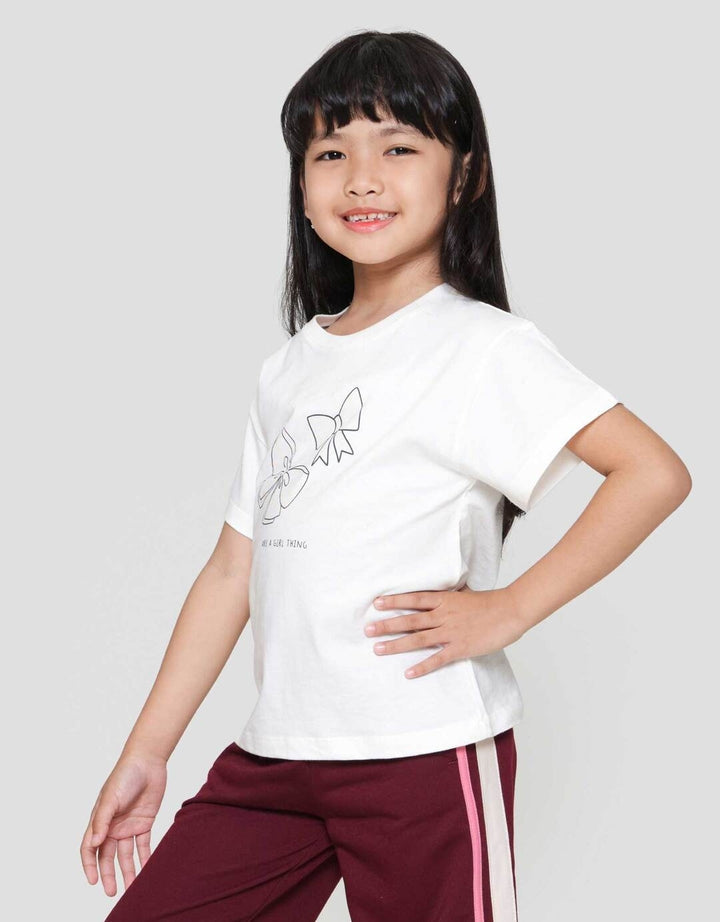 Little M Pita Glitter Kaos Anak Perempuan