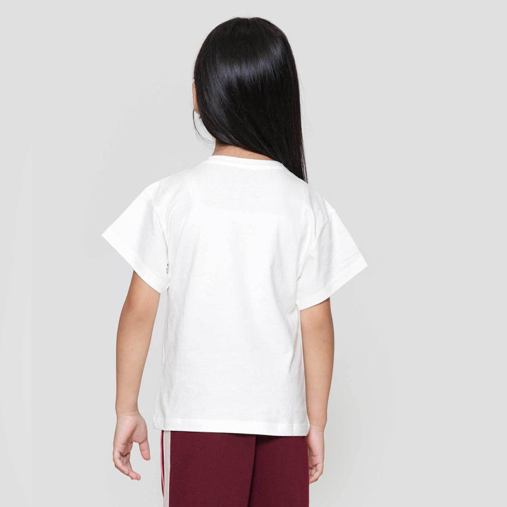 Little M Pita Glitter Kaos Anak Perempuan