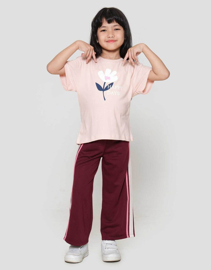 Little M Flower Kaos Anak Perempuan