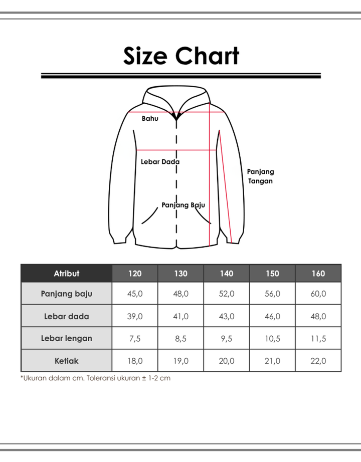 Suko Jaket Hoodie Lengan Panjang Anak Laki-Laki