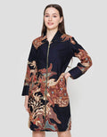 Arjuna Weda Daun Sackdress Batik Wanita