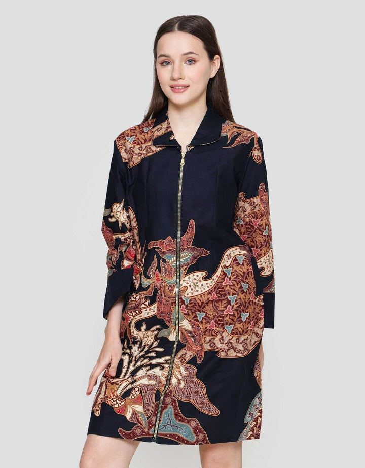 Arjuna Weda Daun Sackdress Batik Wanita