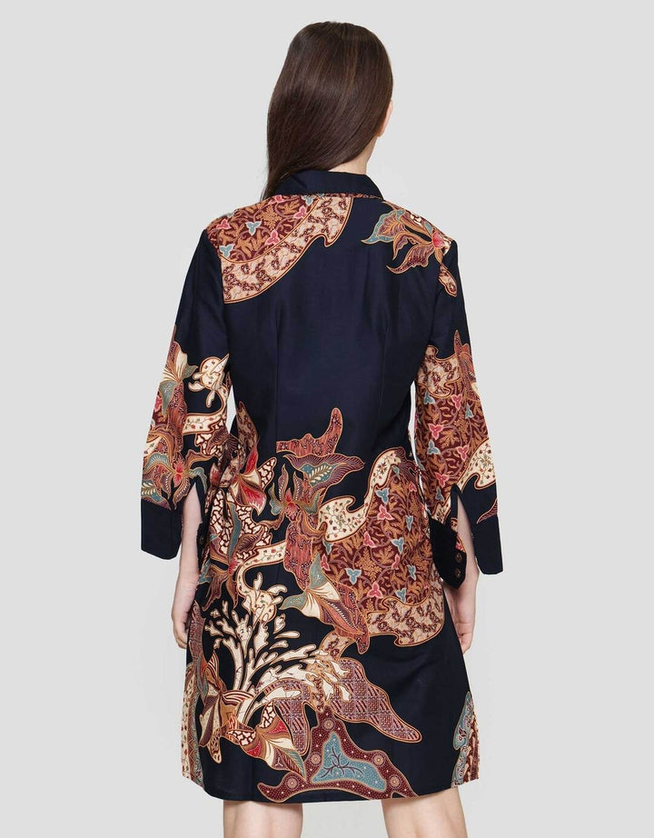 Arjuna Weda Daun Sackdress Batik Wanita