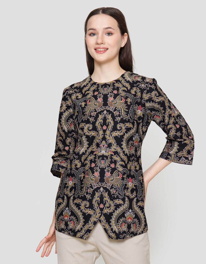 Arjuna Weda Cokro Cemani Blouse Batik Wanita