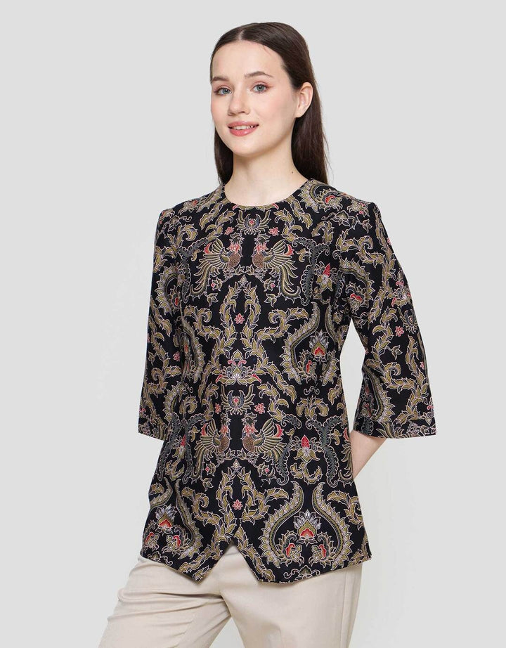 Arjuna Weda Cokro Cemani Blouse Batik Wanita