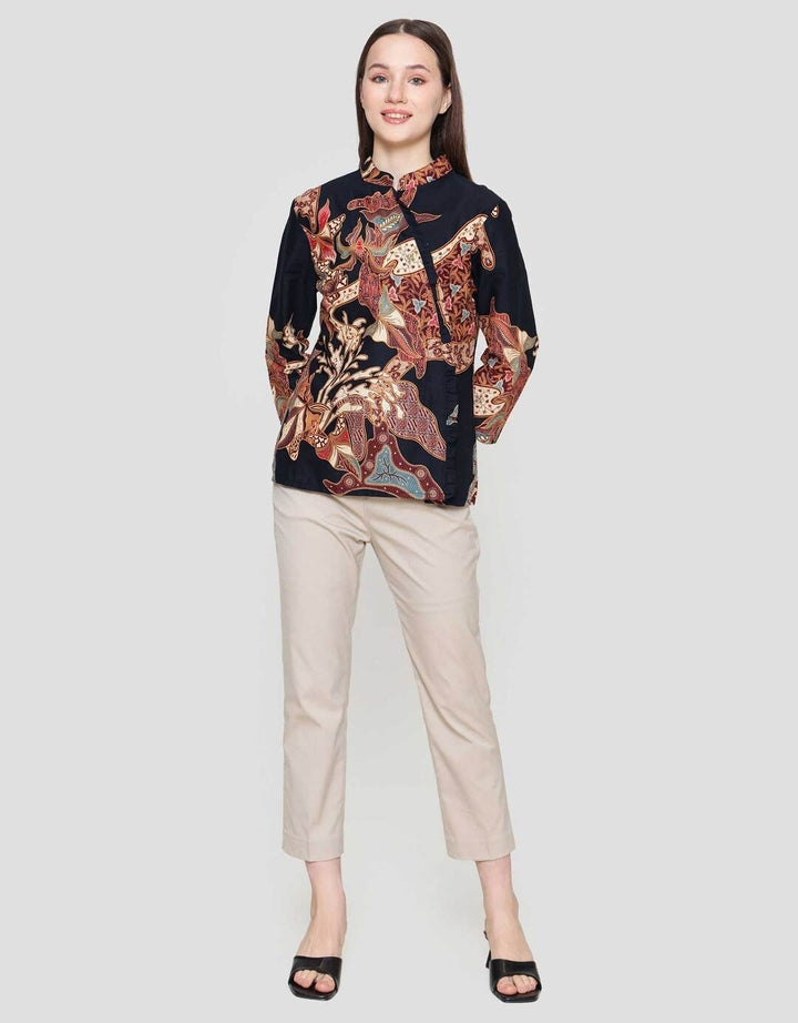 Arjuna Weda Daun Blouse Batik Wanita