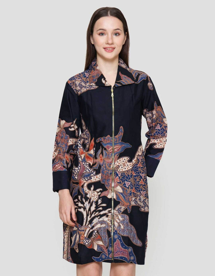 Arjuna Weda Daun Sackdress Batik Wanita