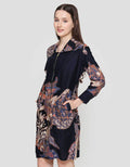 Arjuna Weda Daun Sackdress Batik Wanita