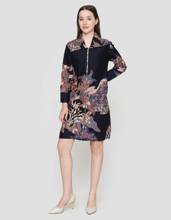 Arjuna Weda Daun Sackdress Batik Wanita