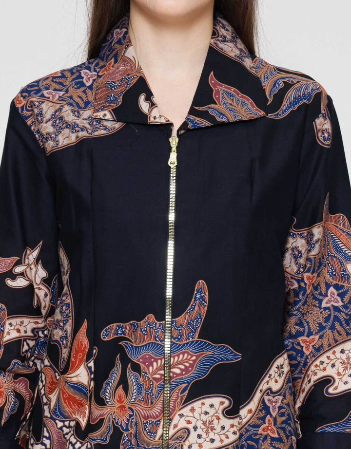 Arjuna Weda Daun Sackdress Batik Wanita