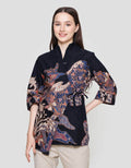 Arjuna Weda Daun Blouse Batik Wanita