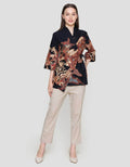 Arjuna Weda Daun Blouse Batik Wanita