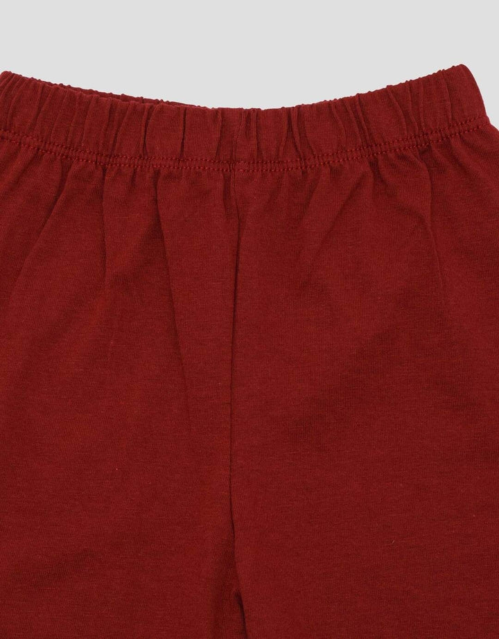 Little M Print C Varsity Pakaian Setelan Bayi