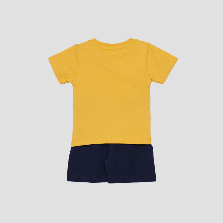 Little M Print Little Dirt Pakaian Setelan Bayi