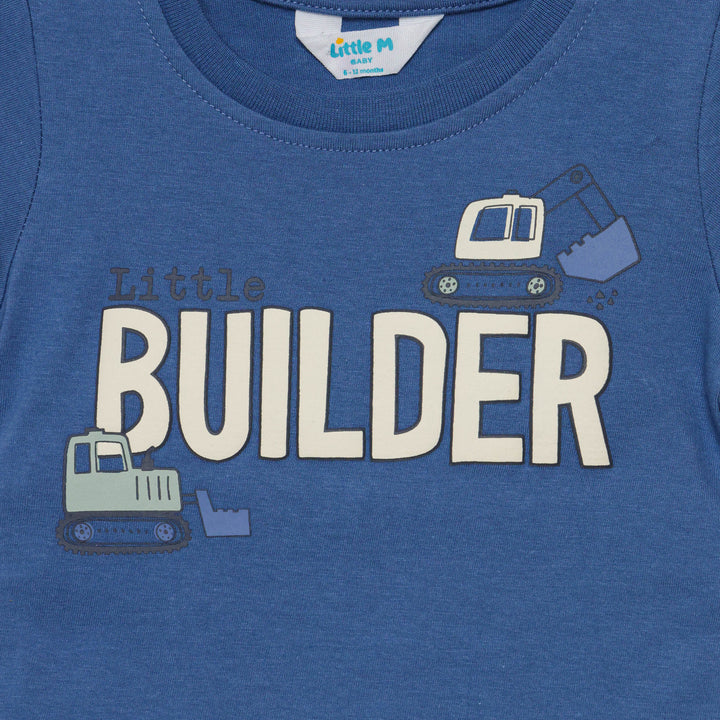 Little M Print Builder Pakaian Setelan Bayi