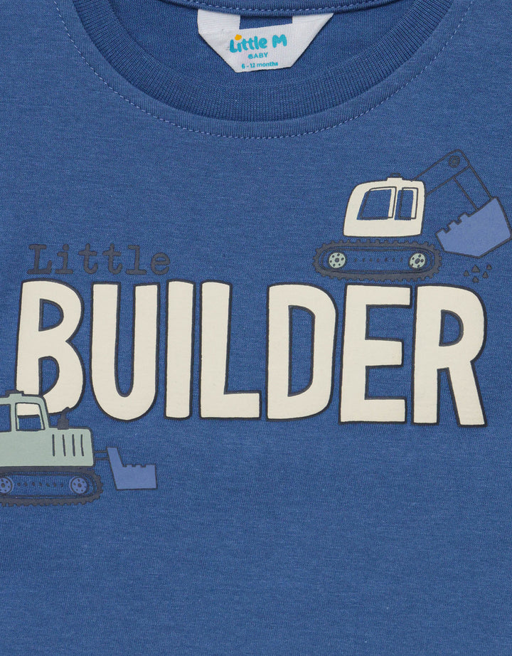 Little M Print Builder Pakaian Setelan Bayi