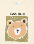 Little M Print Bear Sketch Pakaian Setelan Bayi
